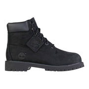 TIMBERLAND PREMIUM 6 IN LACE WATERPROOF BLACK JUNIOR'S