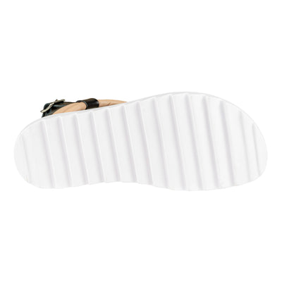 LE BOHEMIEN SB02 SANDALO VITELLO CIPRIA+BIANCO