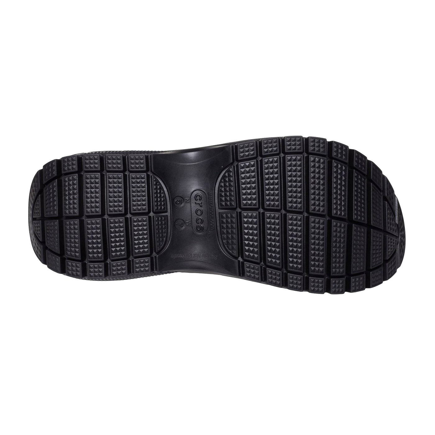 CROCS MEGA CRUSH SANDAL BLACK