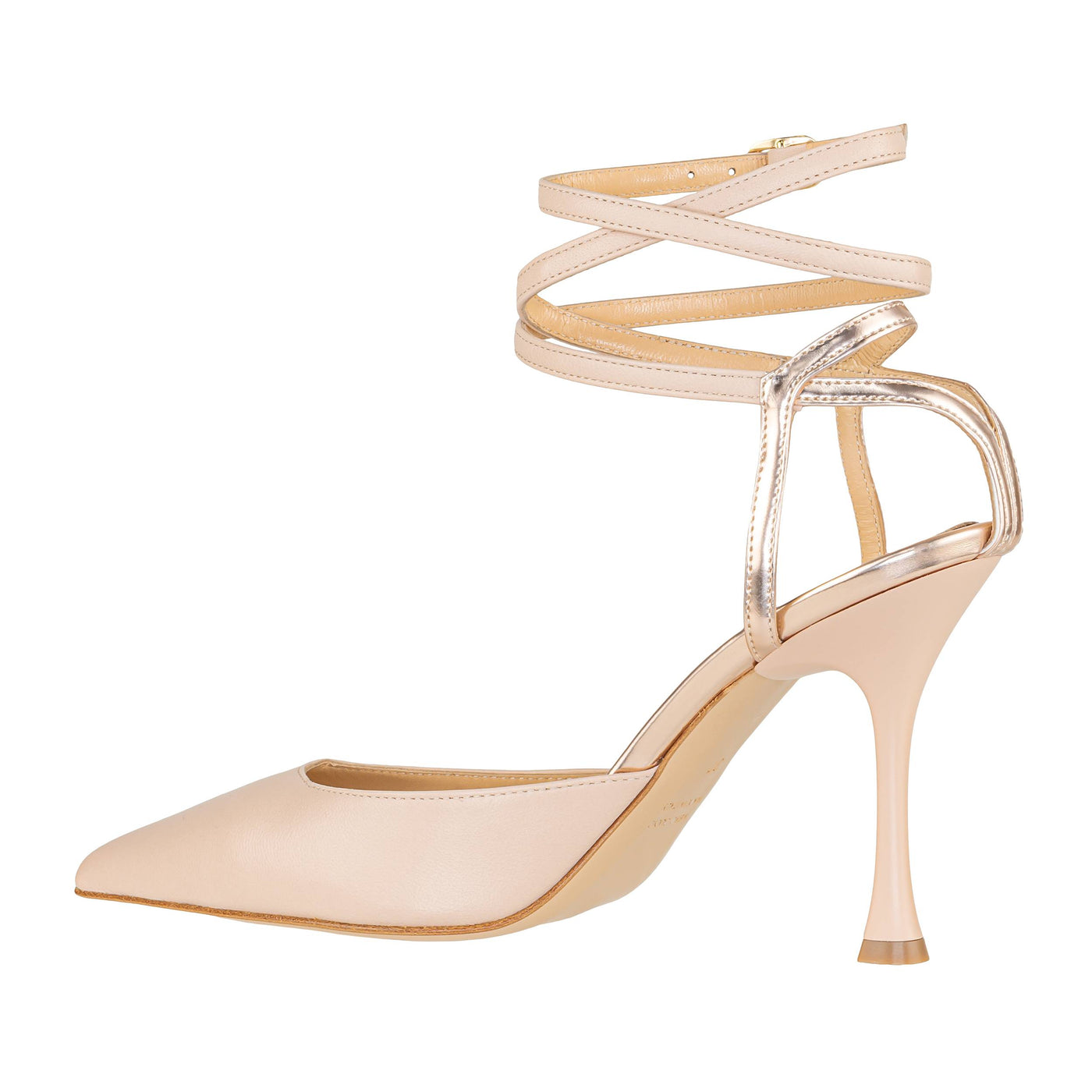 ISABELLE PARIS IS304 SLINGBACK NAPPA BEIGE