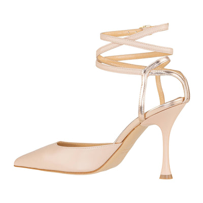 ISABELLE PARIS IS304 SLINGBACK NAPPA BEIGE