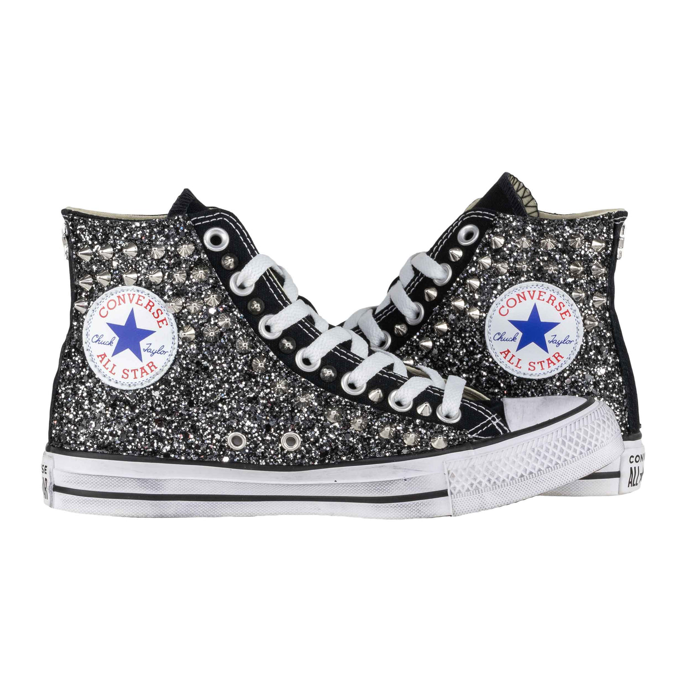CONVERSE PERSONALIZZATE NERA STEVENS