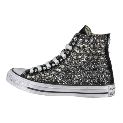CONVERSE PERSONALIZZATE NERA STEVENS