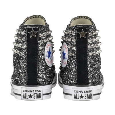 CONVERSE PERSONALIZZATE NERA STEVENS
