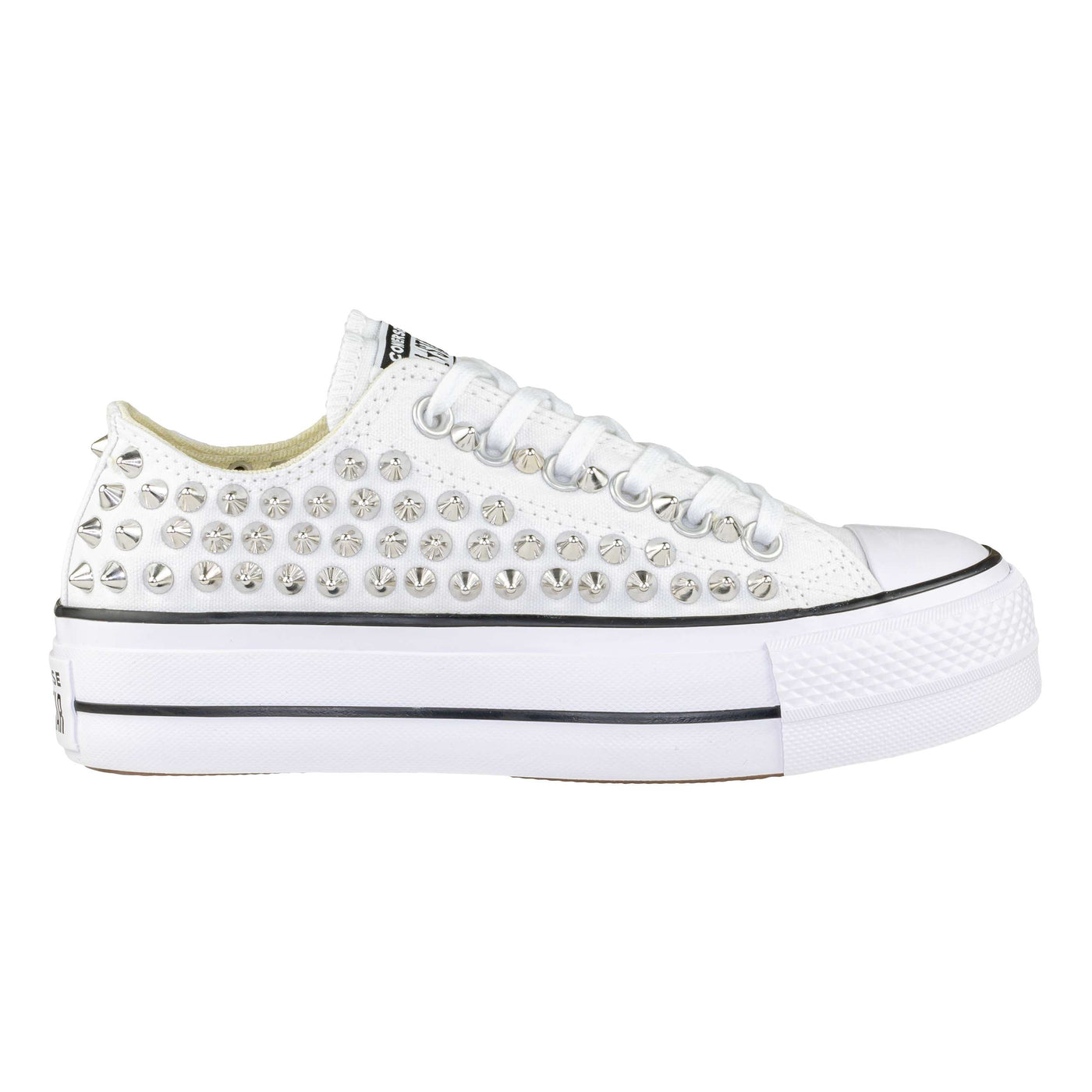 CONVERSE PLATFORM PERSONALIZZATE BIANCA ALGERI