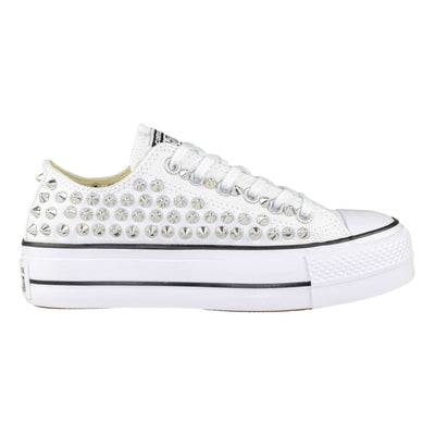 CONVERSE PLATFORM PERSONALIZZATE BIANCA ALGERI