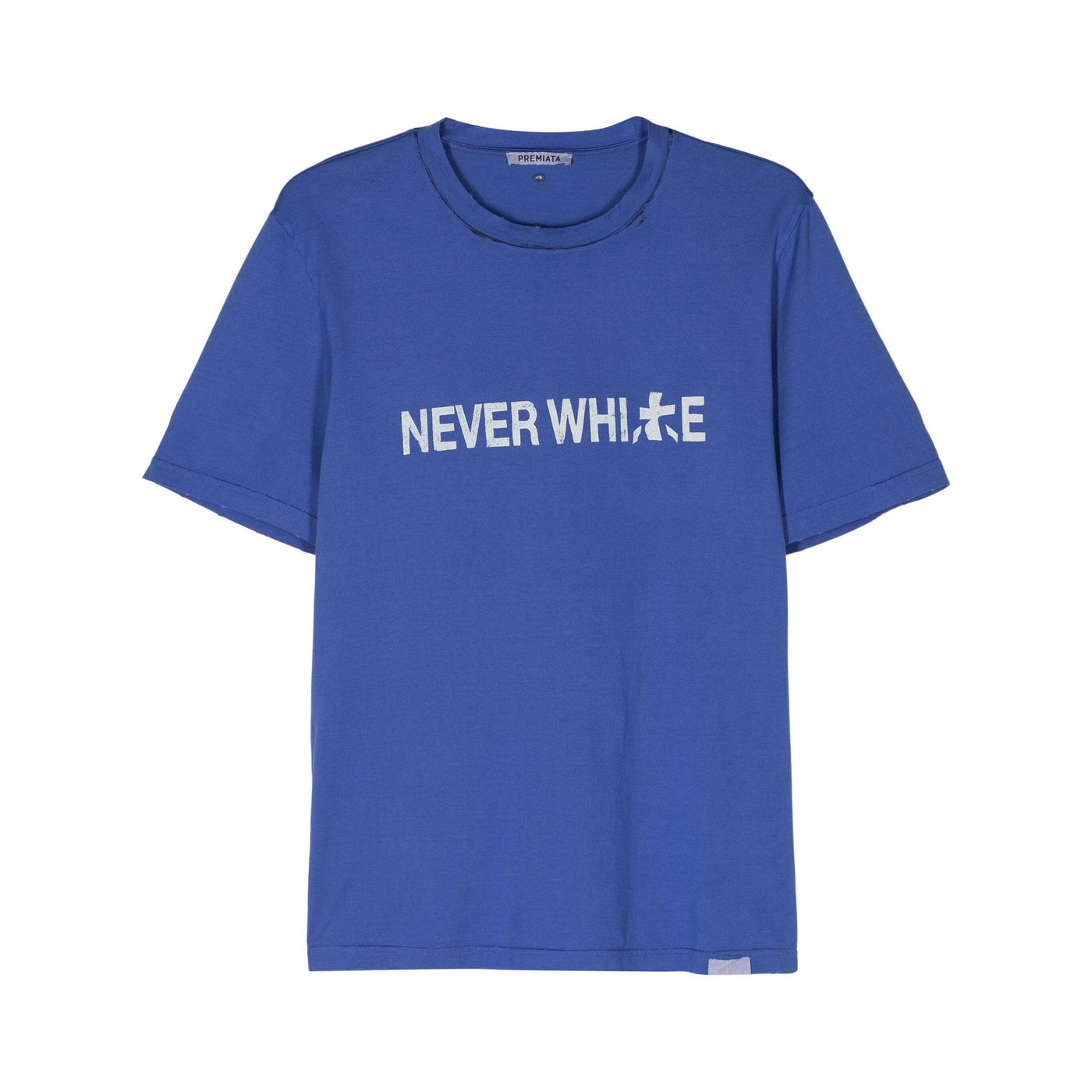 PREMIATA T-SHIRT ATHENS U NEVERWHITE BLUE