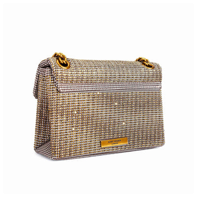 KURT GEIGER LONDON MINI FABRIC KENSINGTON BAG