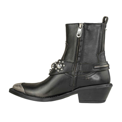 PINKO STIVALETTO TEX O7 BLACK