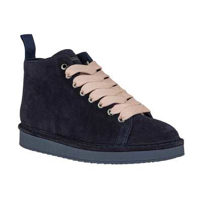 PANCHIC P01 ANKLE BOOT SPACE BLUE-POWDER PINK