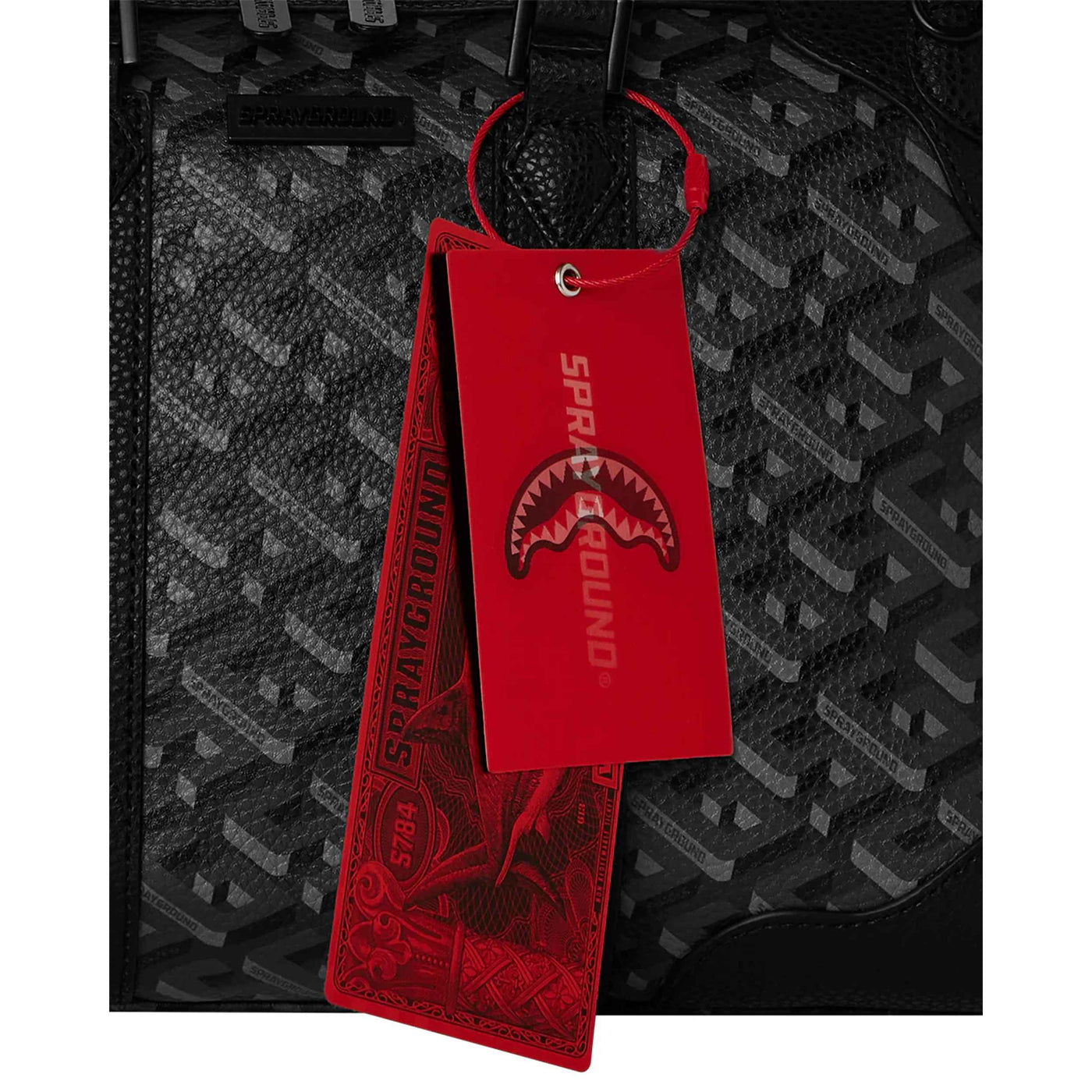 SPRAYGROUND 3DSG BLACKOUT MINI TRIANGLE DUFFLE