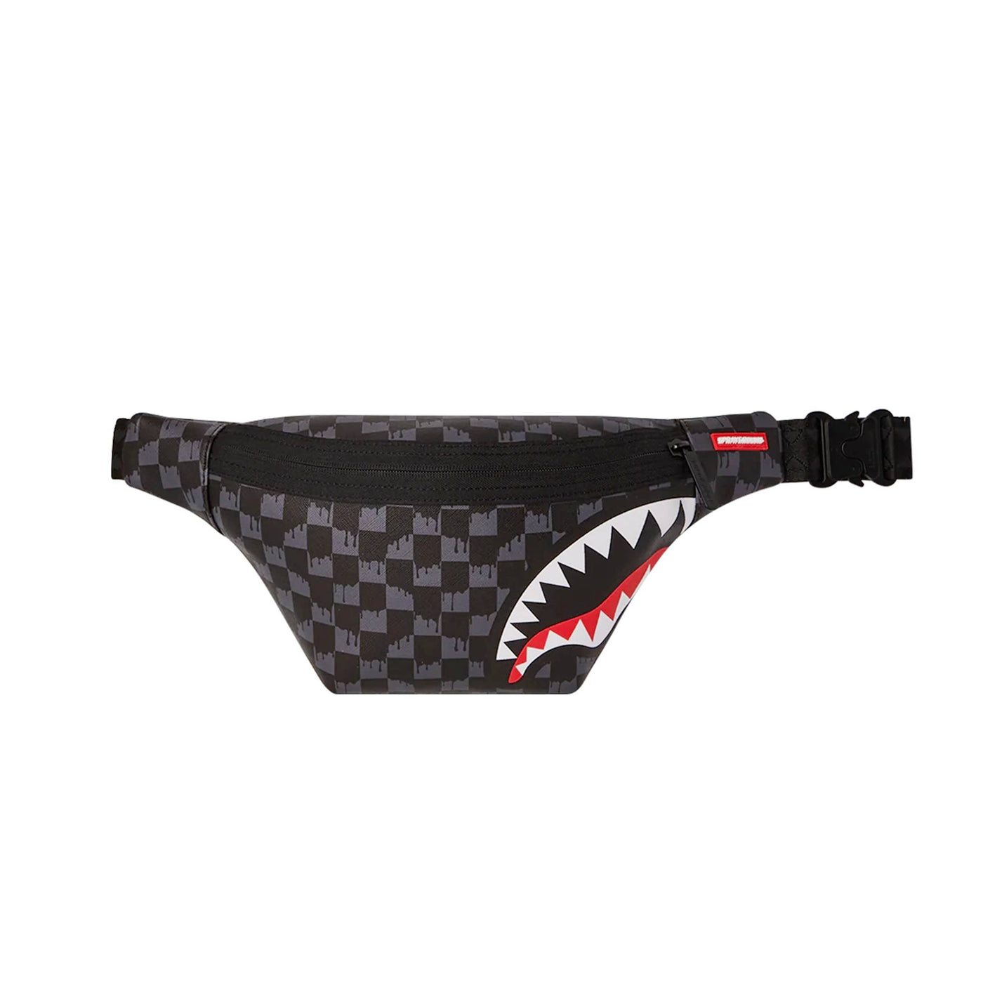 SPRAYGROUND DRIP CHECK SHARK CROSSBODY SAVVY