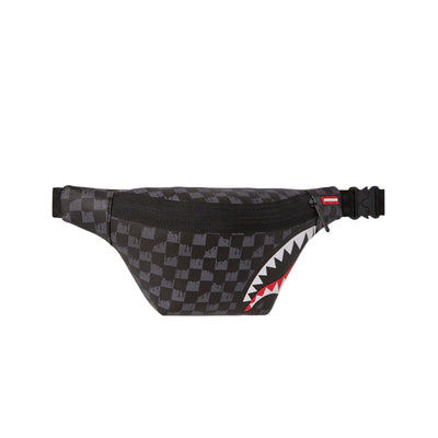 SPRAYGROUND DRIP CHECK SHARK CROSSBODY SAVVY