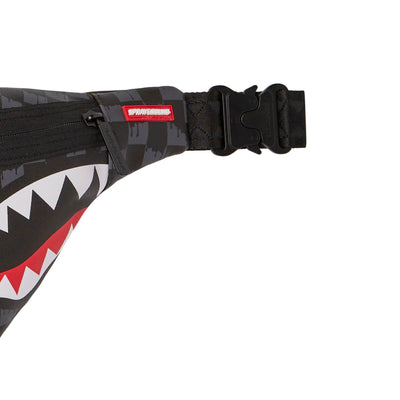 SPRAYGROUND DRIP CHECK SHARK CROSSBODY SAVVY