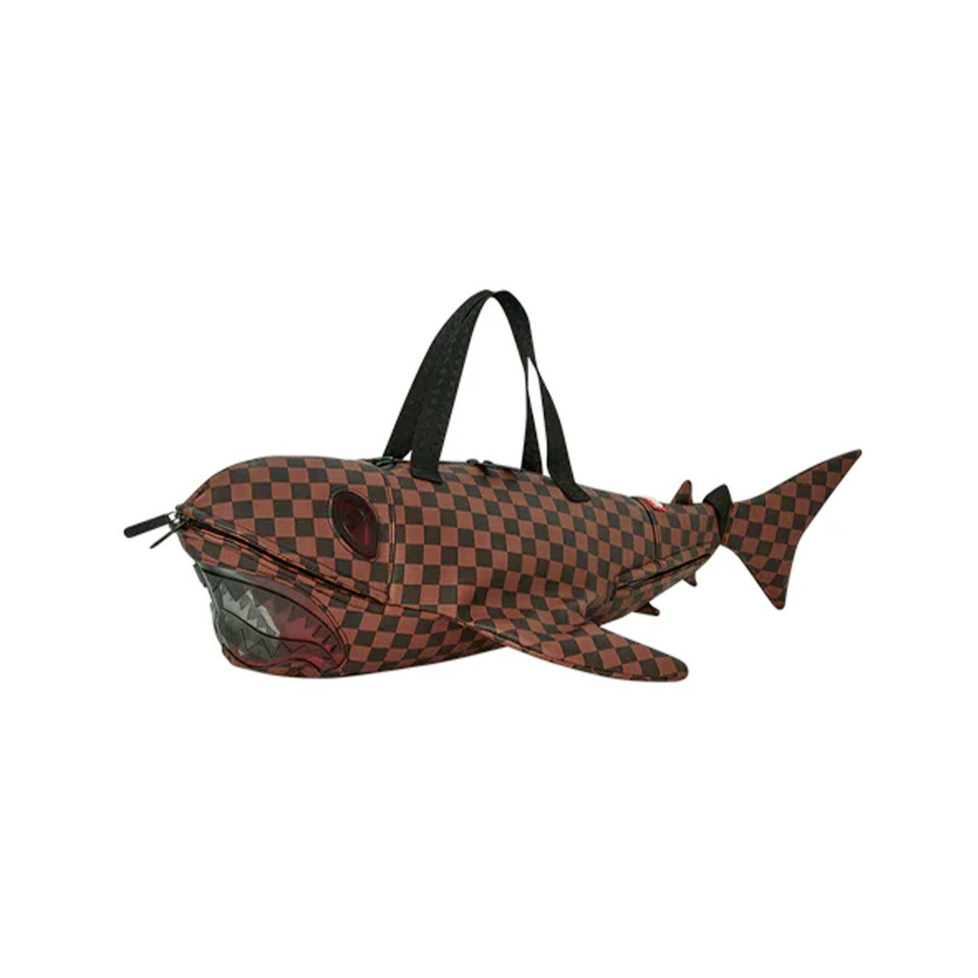 SPRAYGROUND SIP CLEAR SM EYES SHARK-SHAPED-DUFFLE