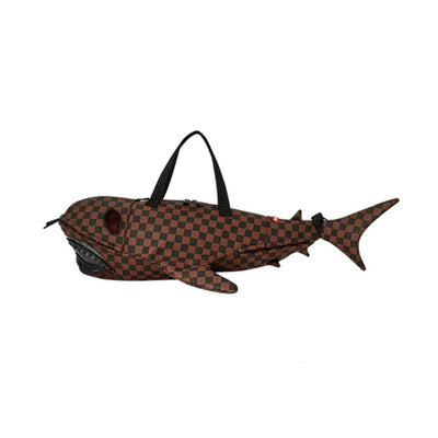 SPRAYGROUND SIP CLEAR SM EYES SHARK-SHAPED-DUFFLE