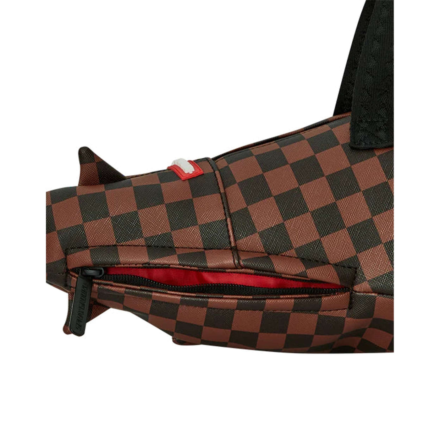 SPRAYGROUND SIP CLEAR SM EYES SHARK-SHAPED-DUFFLE