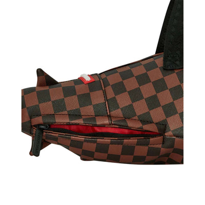 SPRAYGROUND SIP CLEAR SM EYES SHARK-SHAPED-DUFFLE