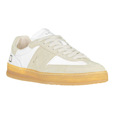 D.A.T.E. SPORTY CALF WHITE-BEIGE