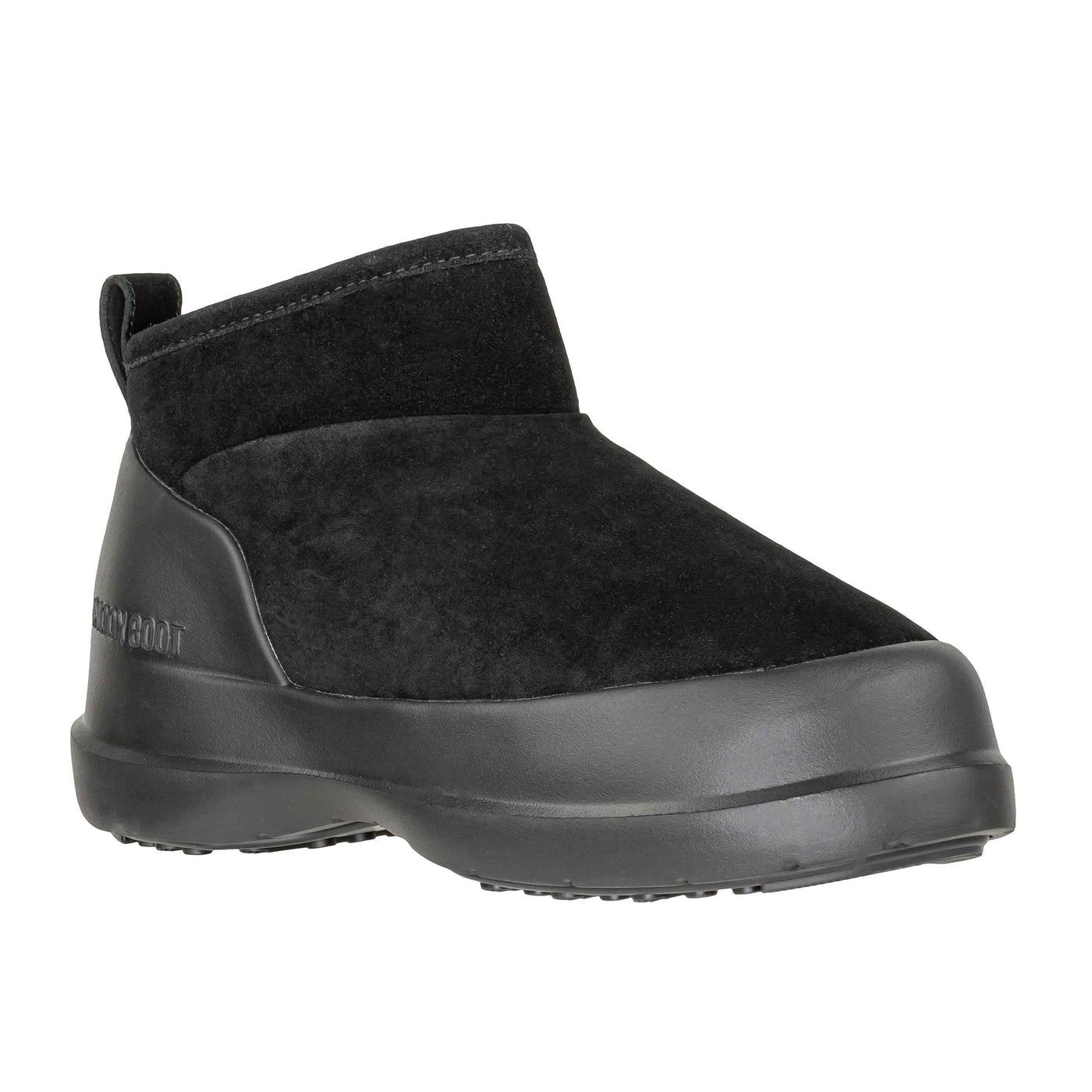MOON BOOT LUNA LOW BOOT SUEDE BLACK