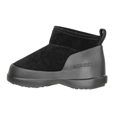 MOON BOOT LUNA LOW BOOT SUEDE BLACK