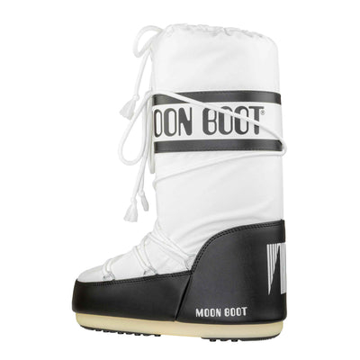 MOON BOOT ICON NYLON BLACK/WHITE