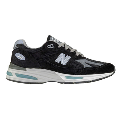 NEW BALANCE U991BK2 MADE IN UK BLACK GREY