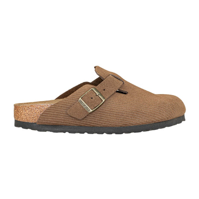 BIRKENSTOCK 1028298 BOSTON BS CORDUROY DARK TEA