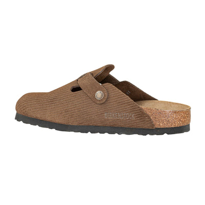 BIRKENSTOCK 1028298 BOSTON BS CORDUROY DARK TEA
