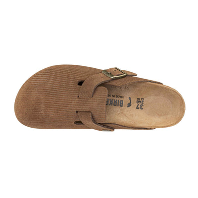 BIRKENSTOCK 1028298 BOSTON BS CORDUROY DARK TEA