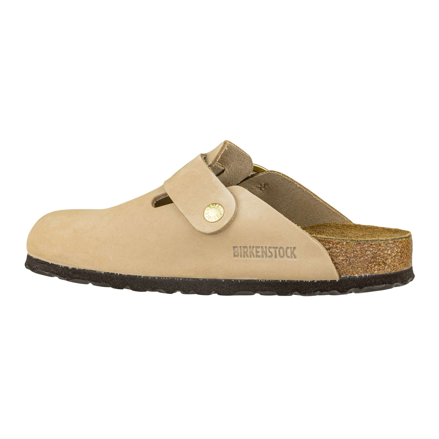 BIRKENSTOCK 1028052 BOSTON BIG BUCKLE SANDCASTLE NARROW FIT