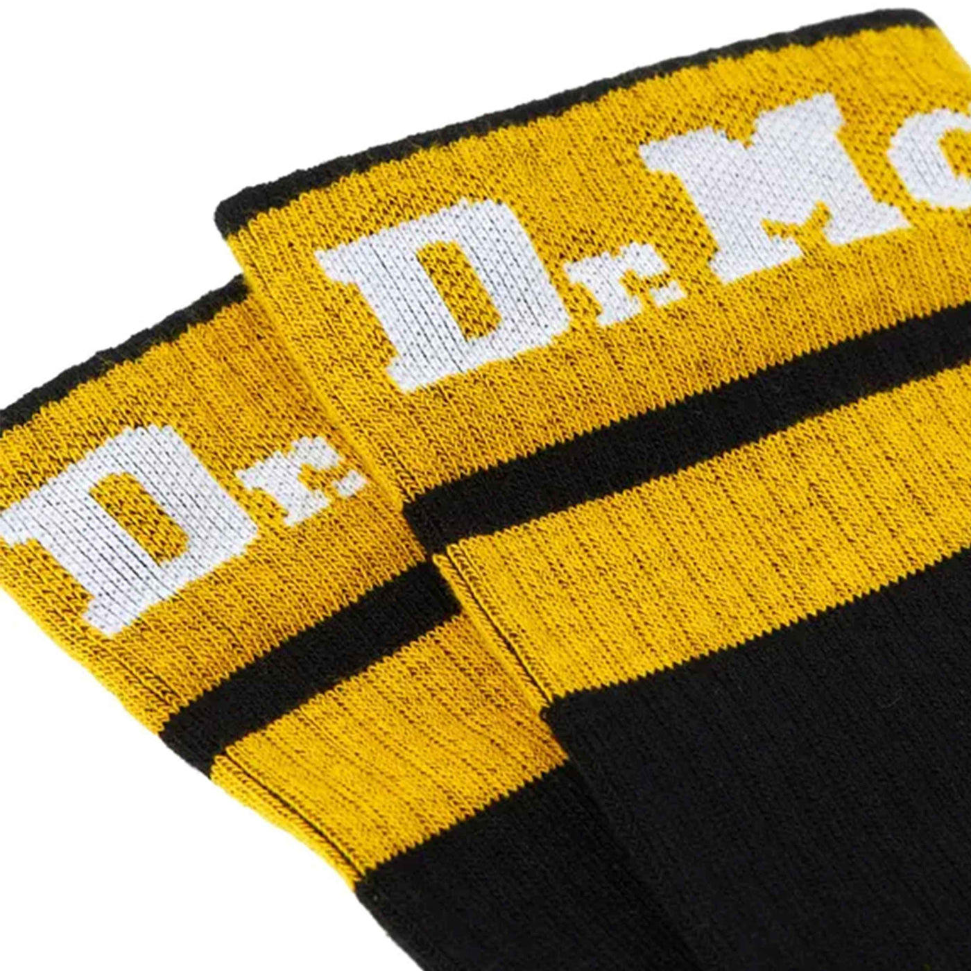 DR. MARTENS CALZINI ATHLETIC LOGO BLACK YELLOW S/M