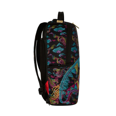SPRAYGROUND EMBROIDERED DRAGONS BACKPACK