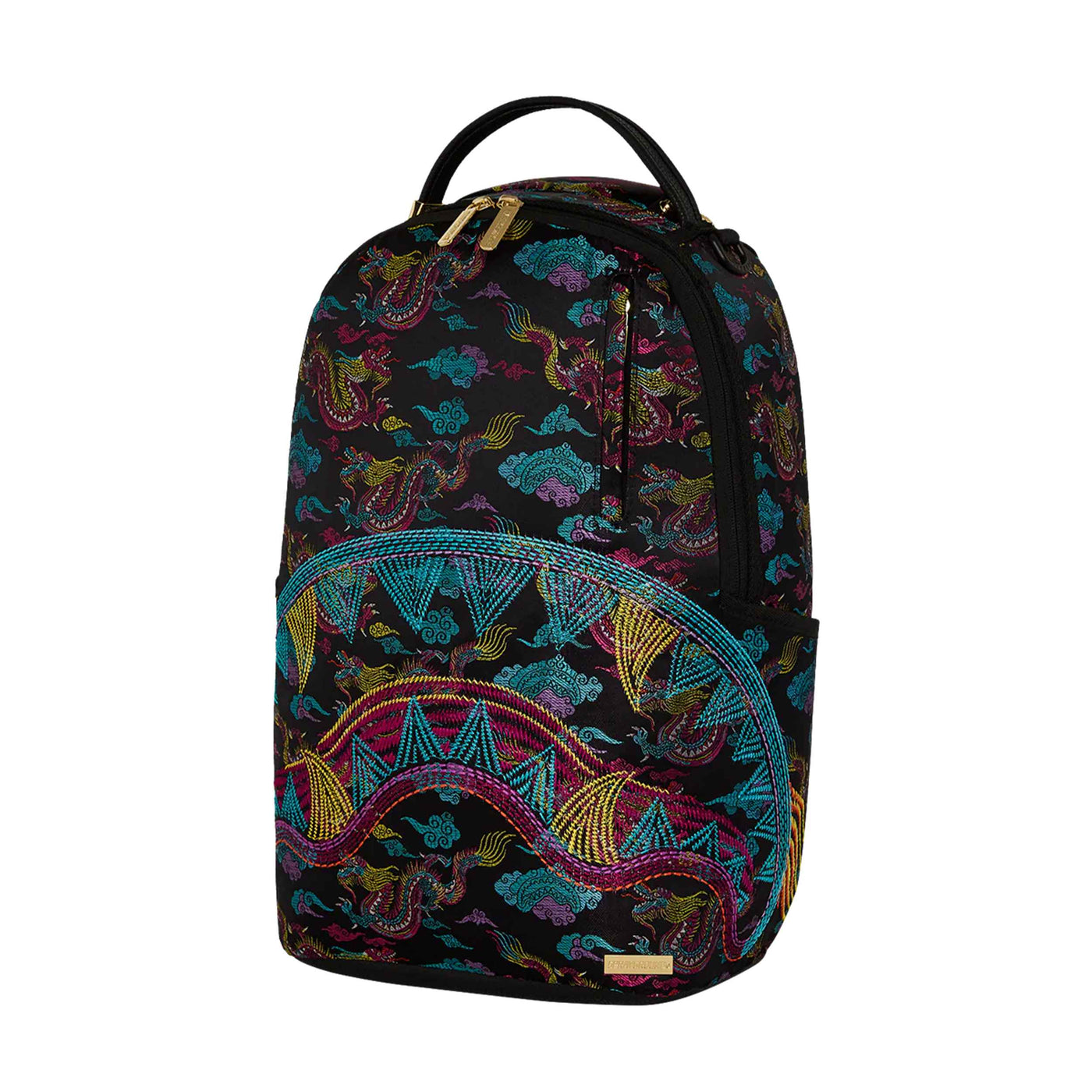 SPRAYGROUND EMBROIDERED DRAGONS BACKPACK