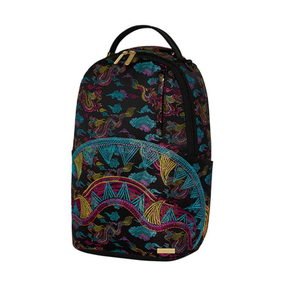SPRAYGROUND EMBROIDERED DRAGONS BACKPACK