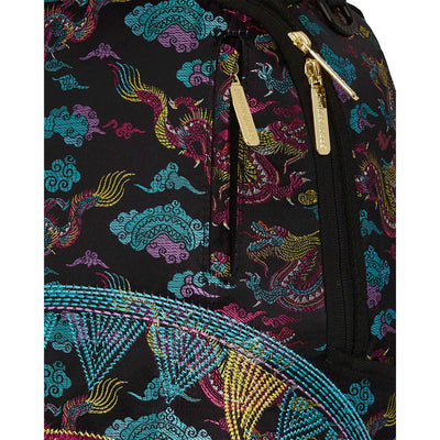 SPRAYGROUND EMBROIDERED DRAGONS BACKPACK