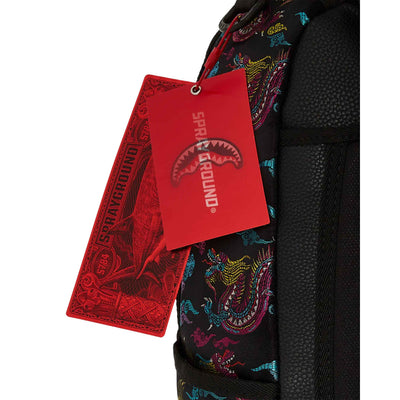 SPRAYGROUND EMBROIDERED DRAGONS BACKPACK