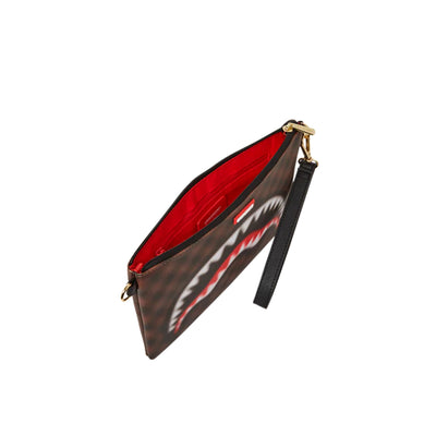 SPRAYGROUND SHARKS IN PARIS BLUR POUCHETTE