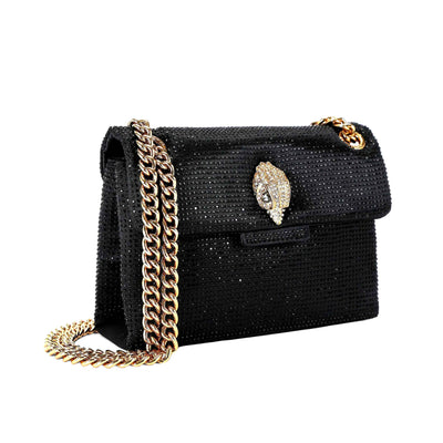 KURT GEIGER LONDON MINI FABRIC KENSINGTON BAG
