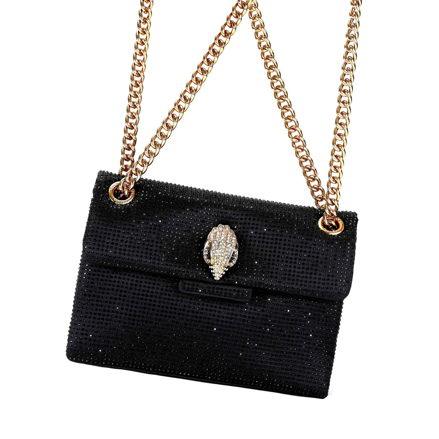 KURT GEIGER LONDON MINI FABRIC KENSINGTON BAG