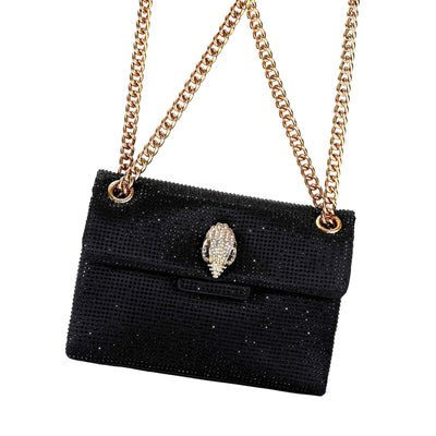 KURT GEIGER LONDON MINI FABRIC KENSINGTON BAG