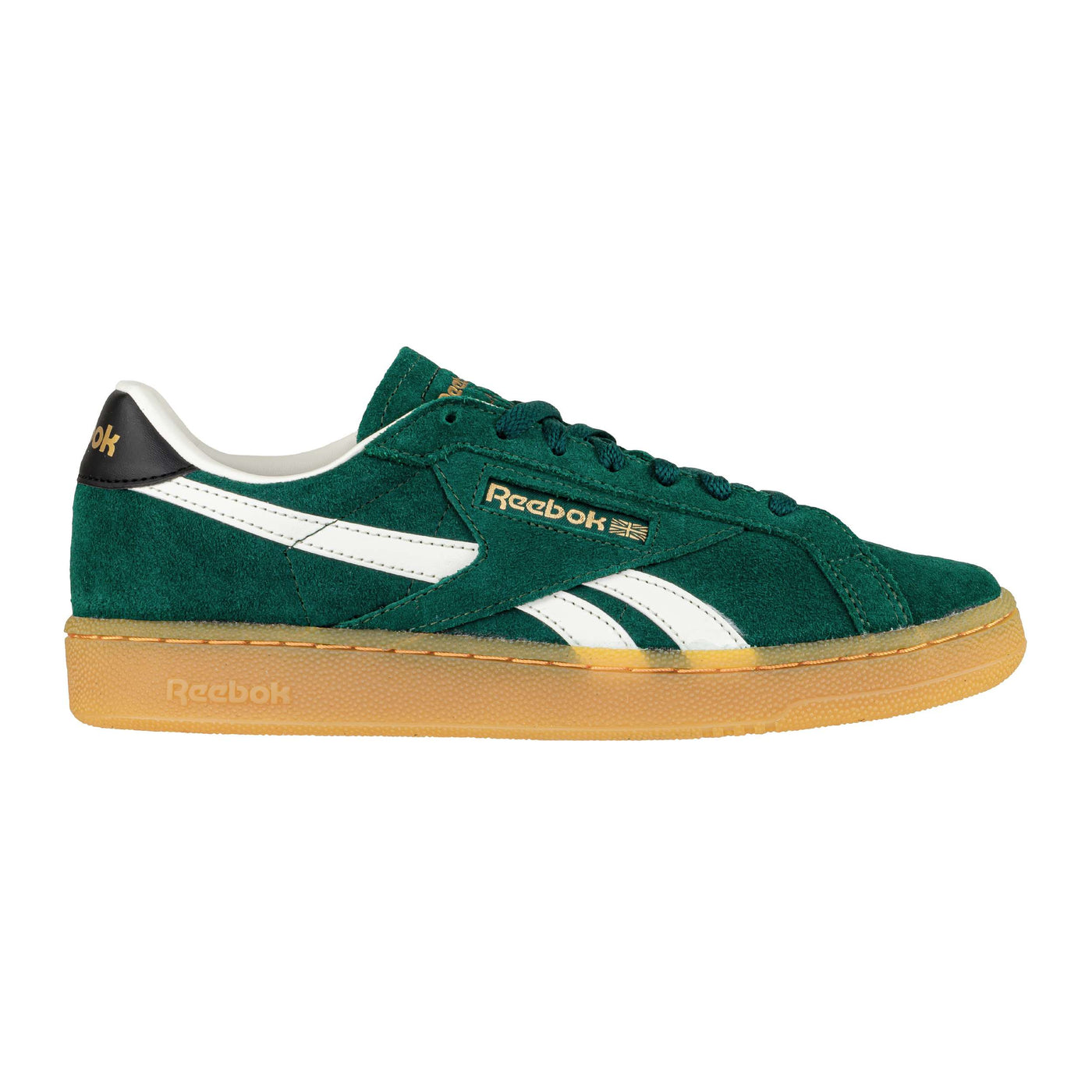 REEBOK CLUB C GROUNDS UK TENNIS GREEN/BLACK/GUM