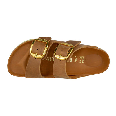 BIRKENSTOCK 1011073 ARIZONA BIG BUCKLE COGNAC NARROW FIT