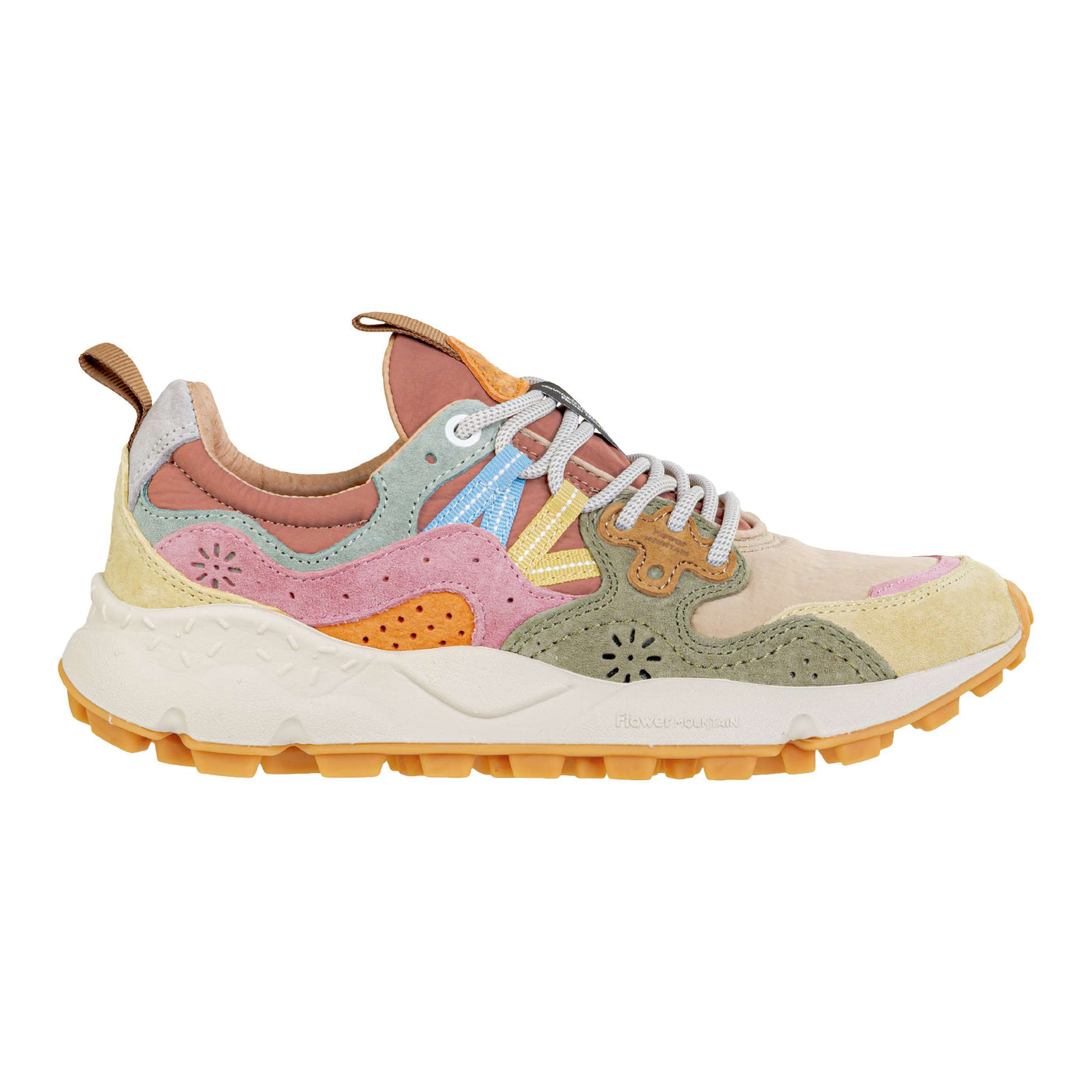 FLOWER MOUNTAIN YAMANO 3 WOMAN CREAM-TAUPE-MILITARE