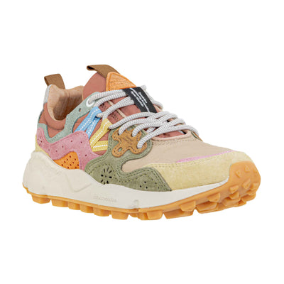 FLOWER MOUNTAIN YAMANO 3 WOMAN CREAM-TAUPE-MILITARE