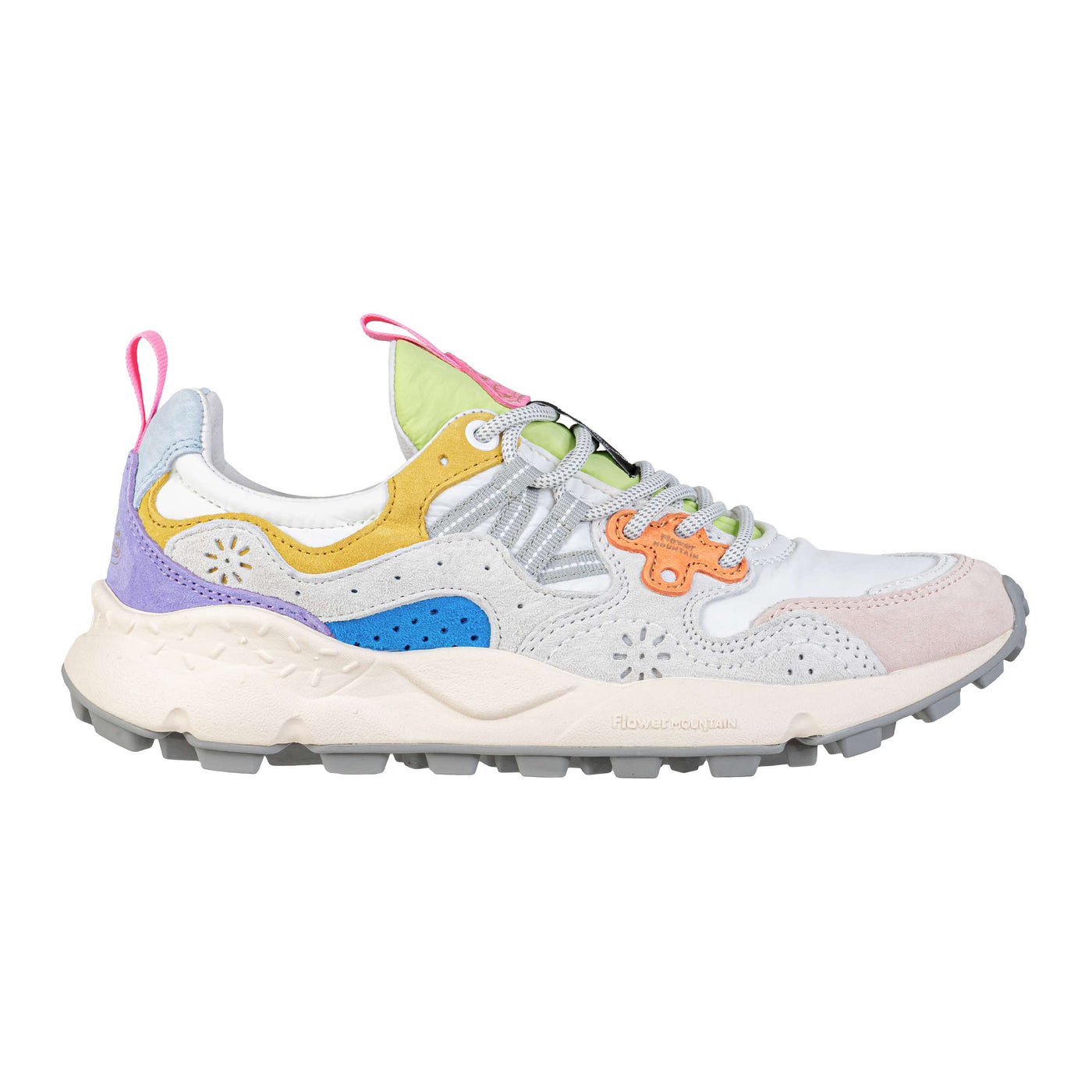 FLOWER MOUNTAIN YAMANO 3 WOMAN WHITE-PINK