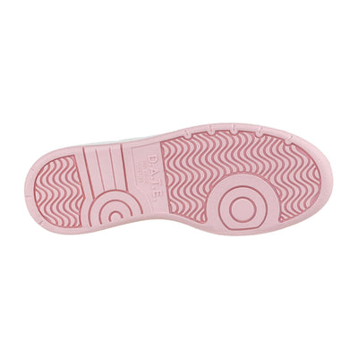 D.A.T.E. COURT SHINY WHITE-FUXIA