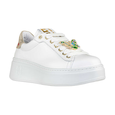 GIO+ SNEAKERS PIA304C COMBI WHITE/PLATINO