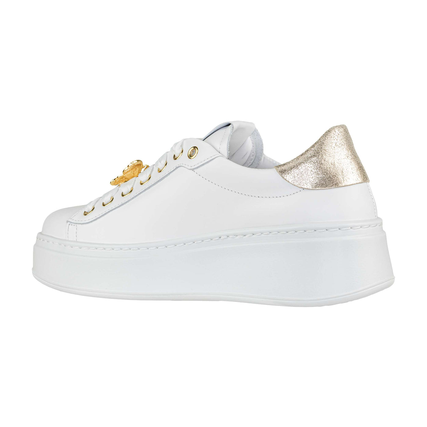 GIO+ SNEAKERS PIA304C COMBI WHITE/PLATINO