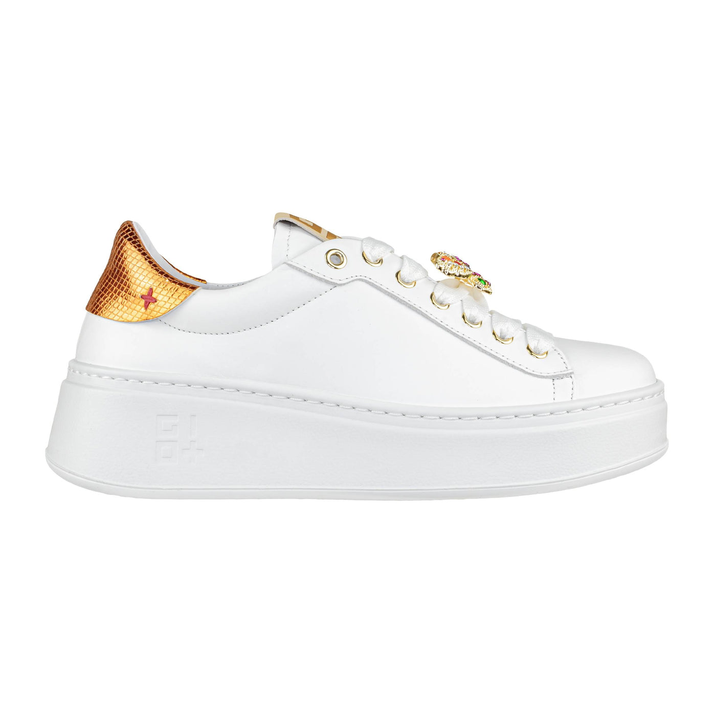 GIO+ SNEAKERS PIA316A COMBI FARFA ARANCIA